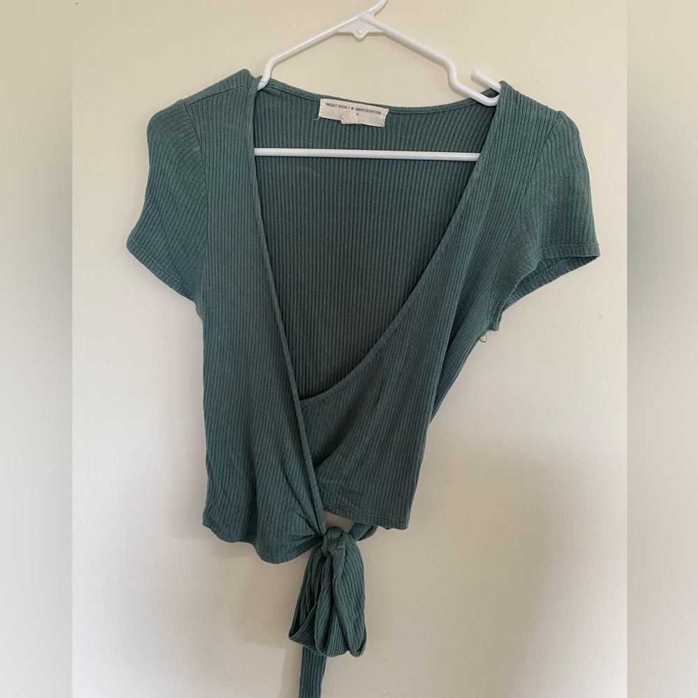 Urban Outfitters Wrap Crop Top